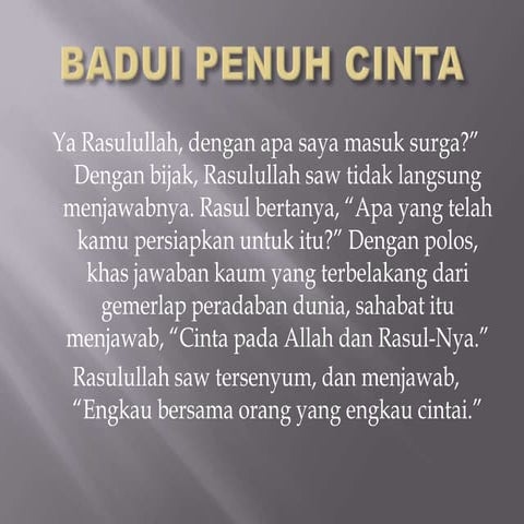 Cinta rasulullah | PPTX