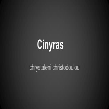 Cinyras PPT