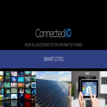 Connected IO: Smart Cities