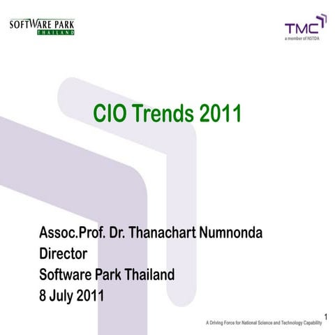 CIO Trends 2011