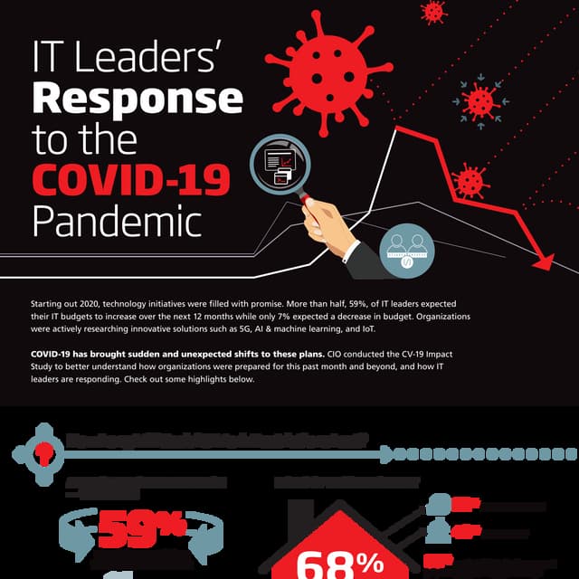 CIO COVID Research Infographic