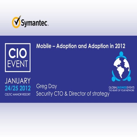 Mobile – Adoption and Adaption in 2012