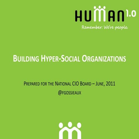 CIO national board meeting  keynote