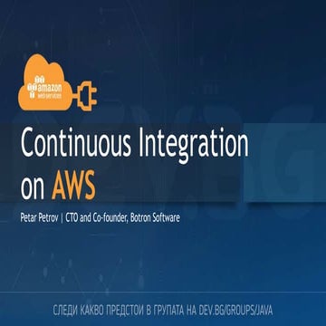 Continuous Integration on AWS