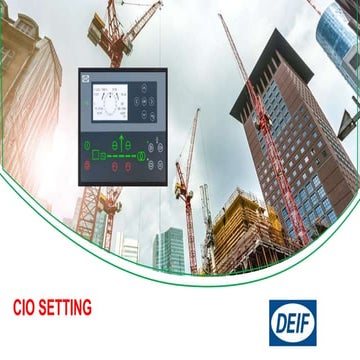 cio setting for controller between cio and io | PPTX