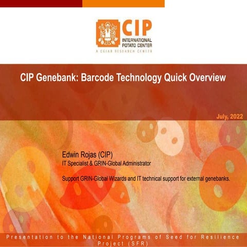 Quick guide to setup field barcode labels | DOCX