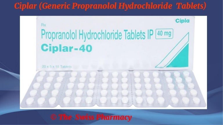 propranolol tablets 5mg