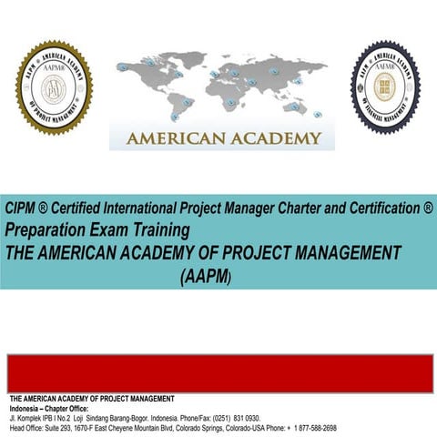 Project manager International Managemenr