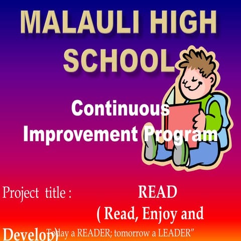 Continuous Improvement Project