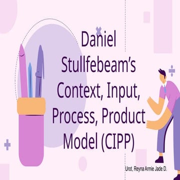 THE CIPP MODEL IN TEACHING PROOF-POWER POINT