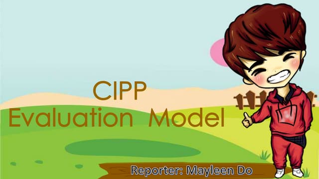 CIPP Evaluation Model | PDF