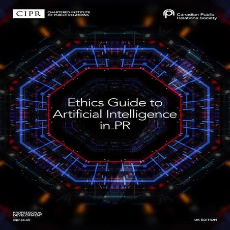 CIPR AI in PR ethics guide