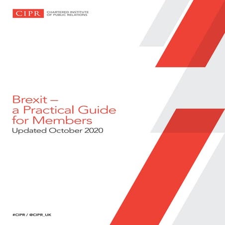 CIPR - Brexit a practical guide
