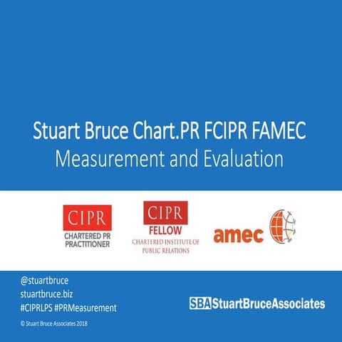 Measurement and evaluation of communications | CIPR LPS AGM | PPTX