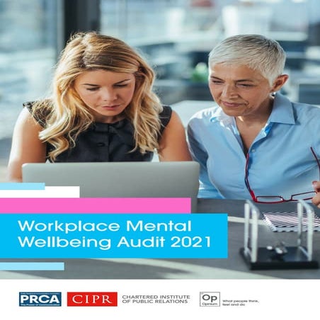 CIPR PRCA Workplace Mental Wellbeing Audit 2021