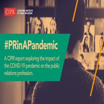 CIPR PR in a Pandemic