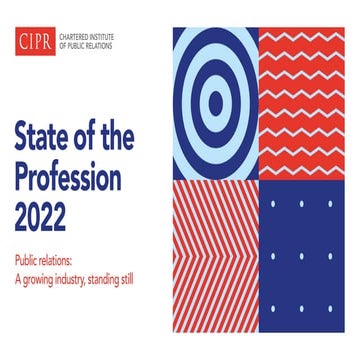CIPR State of the Profession 2022