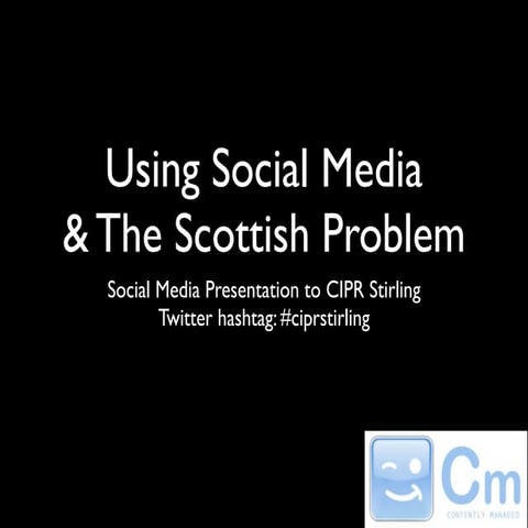 Scotland & the Social Media Problem with Business