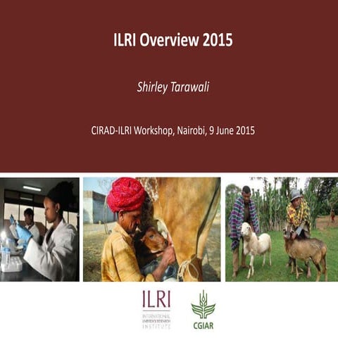 ILRI overview 2015