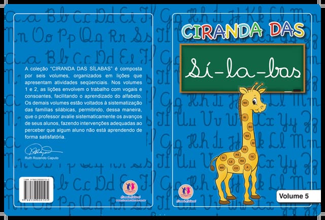 Ciranda das sílabas   volume 5