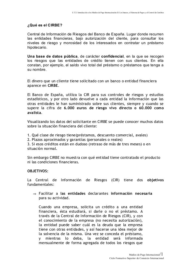 Que Es El Cirbe slideshare