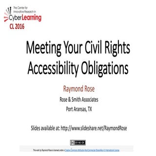 Meeting Your Civil Rights Accessibi...