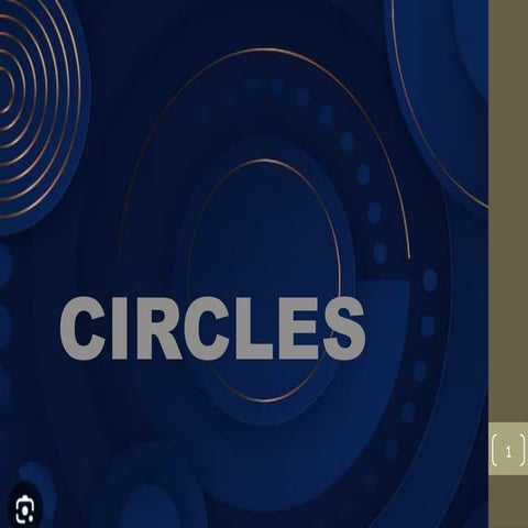 Geometry circle properties | PPTX