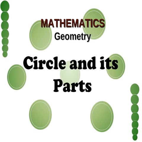 Circle and its parts