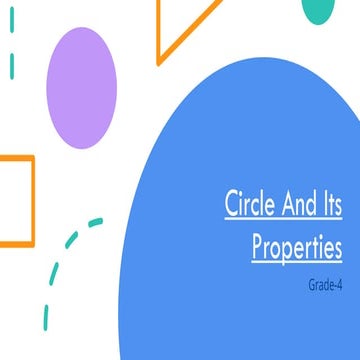 Circle And Its Properties Grade-four cbse.pptx