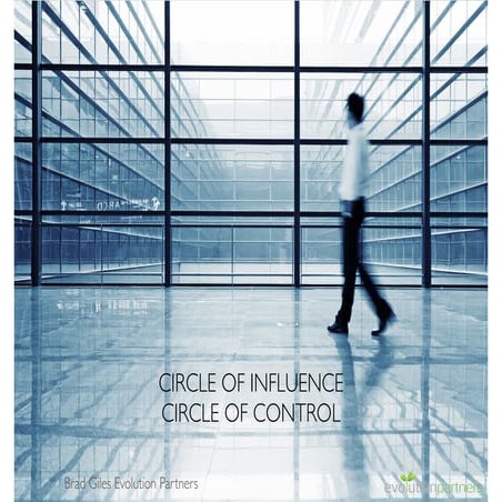 Circle of influence circle of control