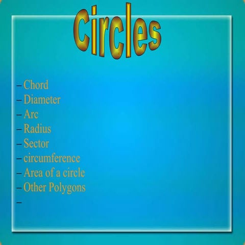 Circles