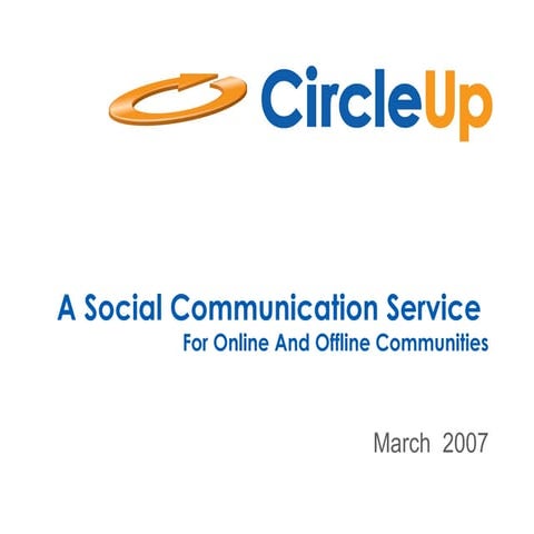 CircleUp Overview