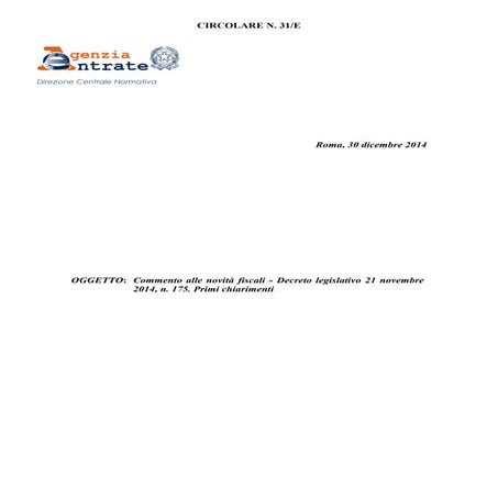 Circolare 31 e 2014 PDF