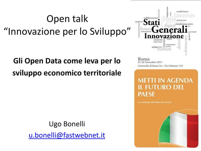 Circolo virtuoso open data