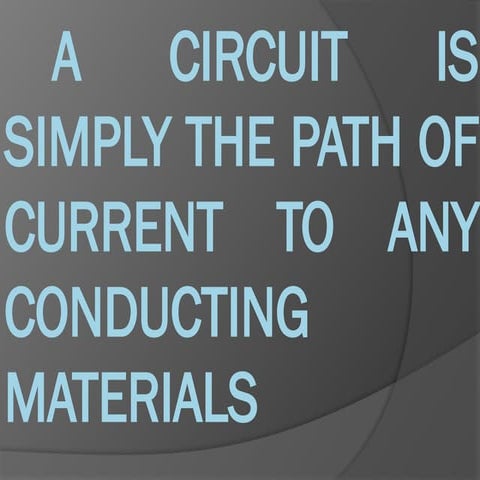 Understanding Electric Circuits: Components and Pathways of Current ...