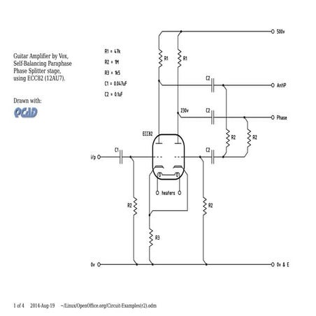 Valve & Amplifier Design, Circuit Examples