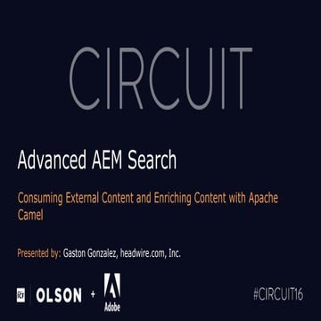 Consuming External Content and Enriching Content with Apache Camel