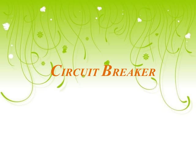 Circuit breaker