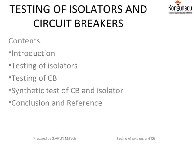 Circuit breaker
