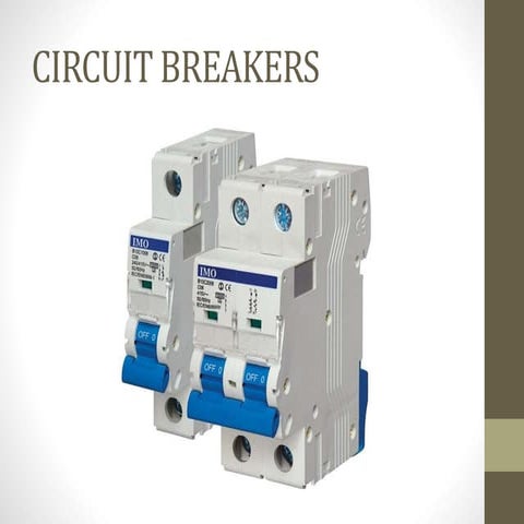 Circuit breakers