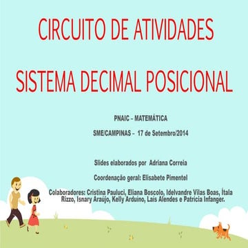 Circuito de Atividades: Sistema Decimal Posicional