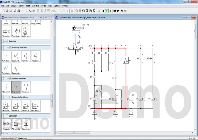 Circuito puerta de garaje