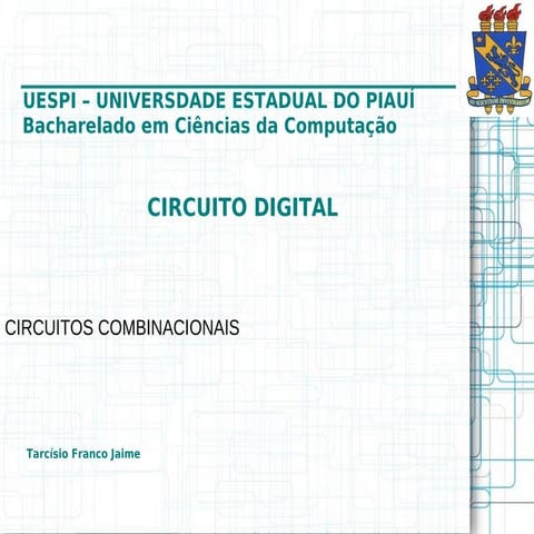 Circuitos combinacionais 1