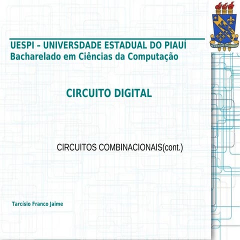 Circuitos combinacionais 1_4var