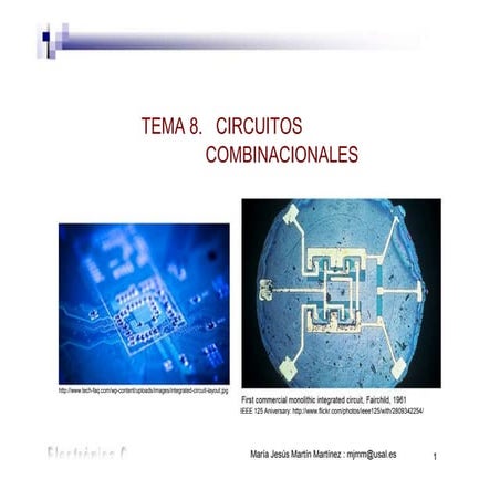 Circuitos combinacionales