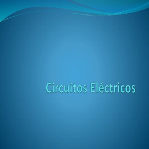 Circuitos eléctricos