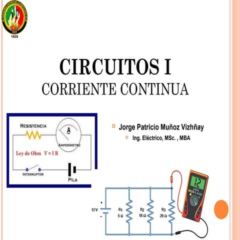 Circuitos Eléctricos (Universidad Nacional de Loja)