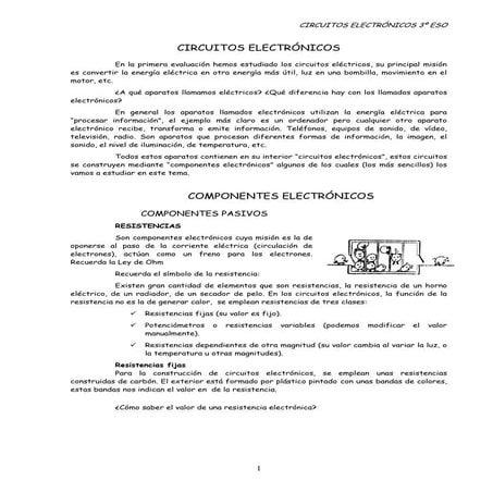 Circuitos electronicos