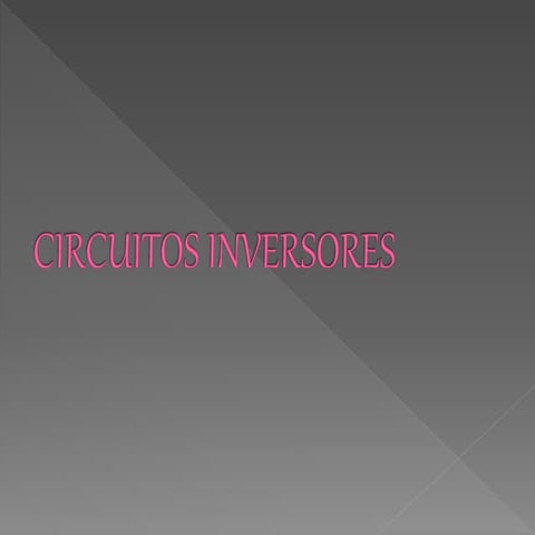 Circuitos inversores