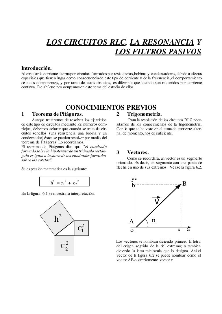 Rlc pasa bajas